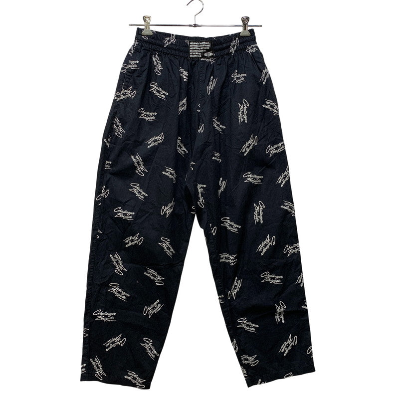 【中古品】【メンズ】 CHALLENGER チャレンジャー CLG-PT 023-004 MULTI SIGNATURE PANTS マルチ シグネチャー パンツ ボトムス 153-261028-kh-12-izu サイズ：L カラー：ブラック 万代Net店