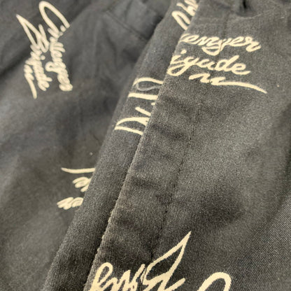 【中古品】【メンズ】 CHALLENGER チャレンジャー CLG-PT 023-004 MULTI SIGNATURE PANTS マルチ シグネチャー パンツ ボトムス 153-261028-kh-12-izu サイズ：L カラー：ブラック 万代Net店