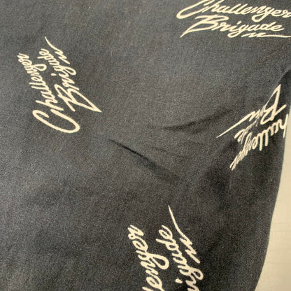 【中古品】【メンズ】 CHALLENGER チャレンジャー CLG-PT 023-004 MULTI SIGNATURE PANTS マルチ シグネチャー パンツ ボトムス 153-261028-kh-12-izu サイズ：L カラー：ブラック 万代Net店