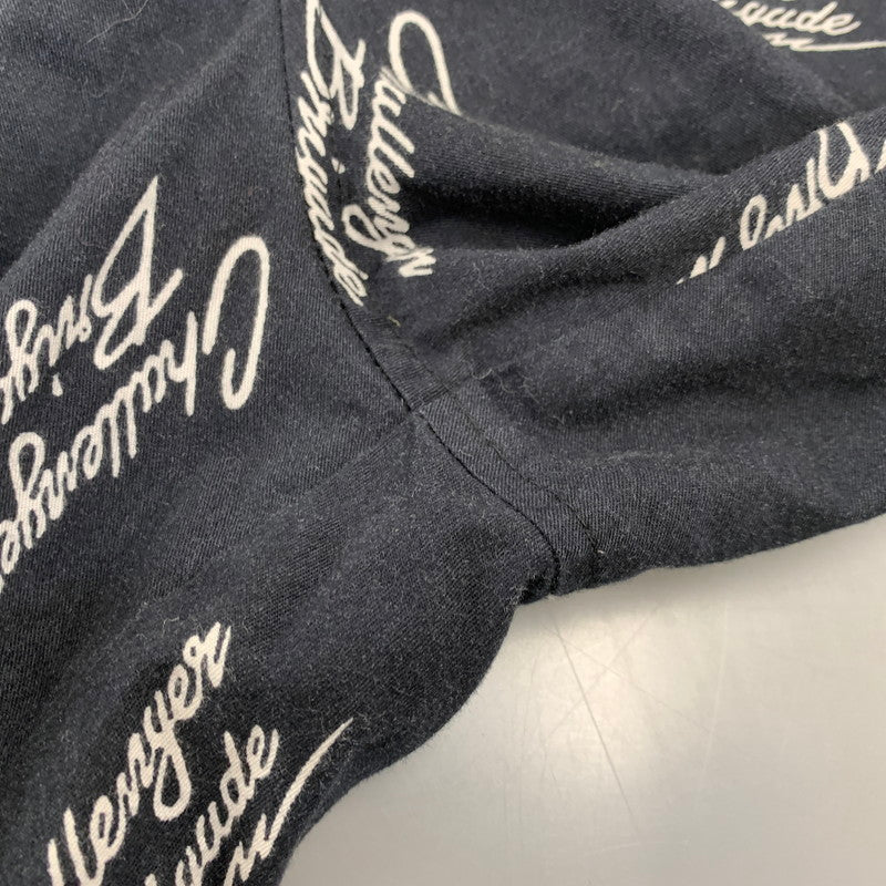 【中古品】【メンズ】 CHALLENGER チャレンジャー CLG-PT 023-004 MULTI SIGNATURE PANTS マルチ シグネチャー パンツ ボトムス 153-261028-kh-12-izu サイズ：L カラー：ブラック 万代Net店
