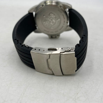 【中古品】【メンズ/レディース】 HAMILTON ハミルトン 6309 KHAKI DATE QUARTZ カーキ デイト クオーツ 腕時計 197-261028-cs-20-izu カラー：シルバー×ブラック 万代Net店