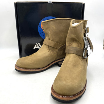 【中古品】【メンズ】 AVIREX アヴィレックス AV2225 HORNET SUEDE ENGINEER BOOTS ホーネット スウェード エンジニア ブーツ シューズ 靴 164-261028-cs-18-izu サイズ：27cm カラー：ブラウン 万代Net店