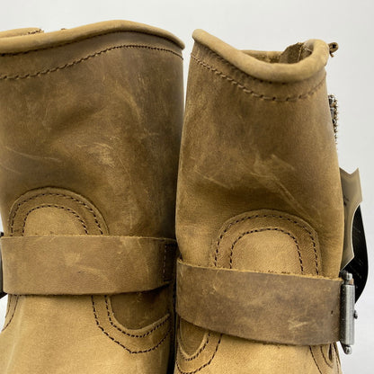 【中古品】【メンズ】 AVIREX アヴィレックス AV2225 HORNET SUEDE ENGINEER BOOTS ホーネット スウェード エンジニア ブーツ シューズ 靴 164-261028-cs-18-izu サイズ：27cm カラー：ブラウン 万代Net店