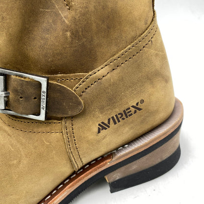 【中古品】【メンズ】 AVIREX アヴィレックス AV2225 HORNET SUEDE ENGINEER BOOTS ホーネット スウェード エンジニア ブーツ シューズ 靴 164-261028-cs-18-izu サイズ：27cm カラー：ブラウン 万代Net店