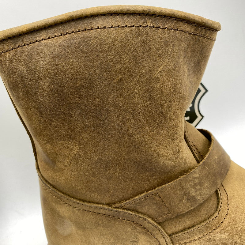 【中古品】【メンズ】 AVIREX アヴィレックス AV2225 HORNET SUEDE ENGINEER BOOTS ホーネット スウェード エンジニア ブーツ シューズ 靴 164-261028-cs-18-izu サイズ：27cm カラー：ブラウン 万代Net店