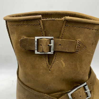 【中古品】【メンズ】 AVIREX アヴィレックス AV2225 HORNET SUEDE ENGINEER BOOTS ホーネット スウェード エンジニア ブーツ シューズ 靴 164-261028-cs-18-izu サイズ：27cm カラー：ブラウン 万代Net店