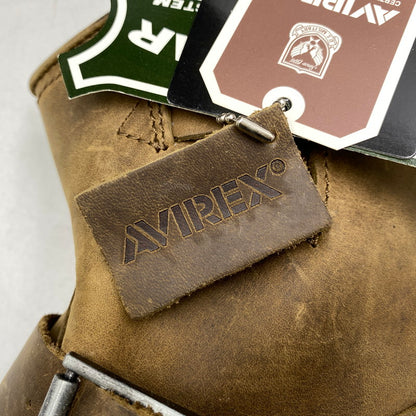 【中古品】【メンズ】 AVIREX アヴィレックス AV2225 HORNET SUEDE ENGINEER BOOTS ホーネット スウェード エンジニア ブーツ シューズ 靴 164-261028-cs-18-izu サイズ：27cm カラー：ブラウン 万代Net店