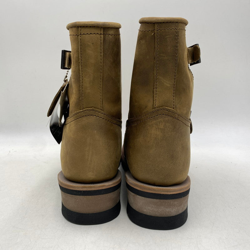 【中古品】【メンズ】 AVIREX アヴィレックス AV2225 HORNET SUEDE ENGINEER BOOTS ホーネット スウェード エンジニア ブーツ シューズ 靴 164-261028-cs-18-izu サイズ：27cm カラー：ブラウン 万代Net店