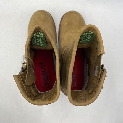 【中古品】【メンズ】 AVIREX アヴィレックス AV2225 HORNET SUEDE ENGINEER BOOTS ホーネット スウェード エンジニア ブーツ シューズ 靴 164-261028-cs-18-izu サイズ：27cm カラー：ブラウン 万代Net店