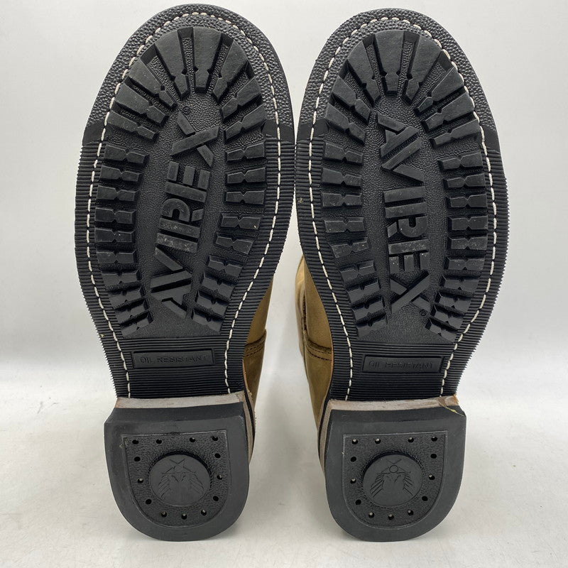 【中古品】【メンズ】 AVIREX アヴィレックス AV2225 HORNET SUEDE ENGINEER BOOTS ホーネット スウェード エンジニア ブーツ シューズ 靴 164-261028-cs-18-izu サイズ：27cm カラー：ブラウン 万代Net店