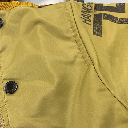 【中古美品】【メンズ】 AVIREX アヴィレックス 6182195 MA-1 REMODEL FLIGHT JACKET リモデル フライト ジャケット アウター 145-261028-kh-07-izu サイズ：L カラー：カーキ 万代Net店