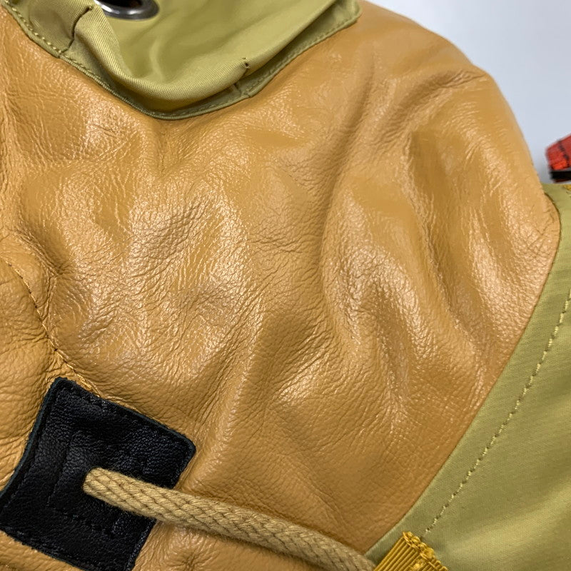 【中古美品】【メンズ】 AVIREX アヴィレックス 6182195 MA-1 REMODEL FLIGHT JACKET リモデル フライト ジャケット アウター 145-261028-kh-07-izu サイズ：L カラー：カーキ 万代Net店