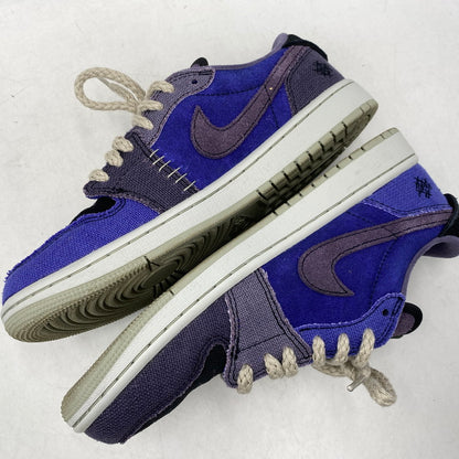 【中古品】【メンズ/レディース】 NIKE ナイキ×ZION WILLIAMSON ザイオン ウィリアムソン IH2309-500 AIR JORDAN 1 LOW OG エア ジョーダン ワン ロー オリジナル スニーカー シューズ 靴 160-261028-cs-16-izu サイズ：25cm カラー：REGENCY PURPLE/VAPOR GREEN 万代Net店