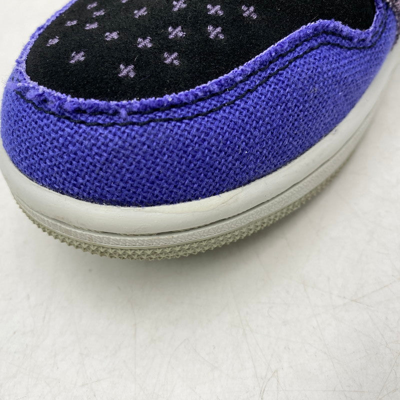 【中古品】【メンズ/レディース】 NIKE ナイキ×ZION WILLIAMSON ザイオン ウィリアムソン IH2309-500 AIR JORDAN 1 LOW OG エア ジョーダン ワン ロー オリジナル スニーカー シューズ 靴 160-261028-cs-16-izu サイズ：25cm カラー：REGENCY PURPLE/VAPOR GREEN 万代Net店