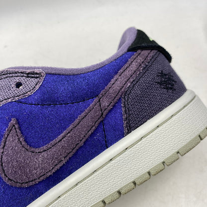 【中古品】【メンズ/レディース】 NIKE ナイキ×ZION WILLIAMSON ザイオン ウィリアムソン IH2309-500 AIR JORDAN 1 LOW OG エア ジョーダン ワン ロー オリジナル スニーカー シューズ 靴 160-261028-cs-16-izu サイズ：25cm カラー：REGENCY PURPLE/VAPOR GREEN 万代Net店