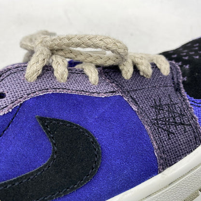 【中古品】【メンズ/レディース】 NIKE ナイキ×ZION WILLIAMSON ザイオン ウィリアムソン IH2309-500 AIR JORDAN 1 LOW OG エア ジョーダン ワン ロー オリジナル スニーカー シューズ 靴 160-261028-cs-16-izu サイズ：25cm カラー：REGENCY PURPLE/VAPOR GREEN 万代Net店