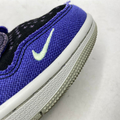 【中古品】【メンズ/レディース】 NIKE ナイキ×ZION WILLIAMSON ザイオン ウィリアムソン IH2309-500 AIR JORDAN 1 LOW OG エア ジョーダン ワン ロー オリジナル スニーカー シューズ 靴 160-261028-cs-16-izu サイズ：25cm カラー：REGENCY PURPLE/VAPOR GREEN 万代Net店