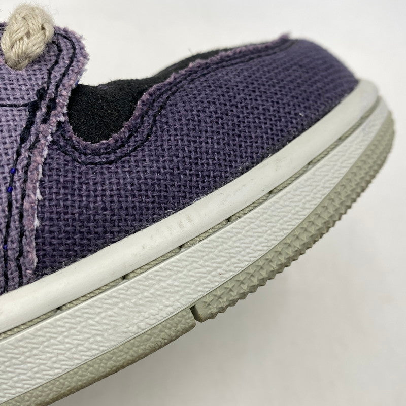 【中古品】【メンズ/レディース】 NIKE ナイキ×ZION WILLIAMSON ザイオン ウィリアムソン IH2309-500 AIR JORDAN 1 LOW OG エア ジョーダン ワン ロー オリジナル スニーカー シューズ 靴 160-261028-cs-16-izu サイズ：25cm カラー：REGENCY PURPLE/VAPOR GREEN 万代Net店