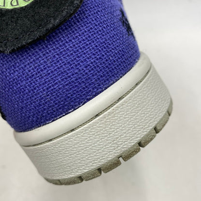 【中古品】【メンズ/レディース】 NIKE ナイキ×ZION WILLIAMSON ザイオン ウィリアムソン IH2309-500 AIR JORDAN 1 LOW OG エア ジョーダン ワン ロー オリジナル スニーカー シューズ 靴 160-261028-cs-16-izu サイズ：25cm カラー：REGENCY PURPLE/VAPOR GREEN 万代Net店
