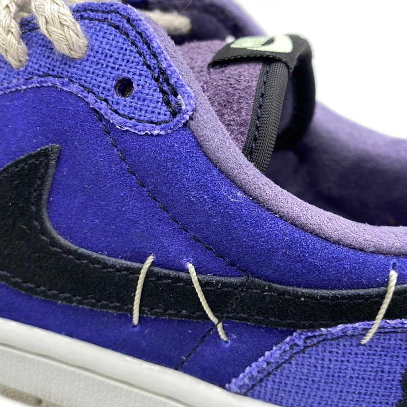 【中古品】【メンズ/レディース】 NIKE ナイキ×ZION WILLIAMSON ザイオン ウィリアムソン IH2309-500 AIR JORDAN 1 LOW OG エア ジョーダン ワン ロー オリジナル スニーカー シューズ 靴 160-261028-cs-16-izu サイズ：25cm カラー：REGENCY PURPLE/VAPOR GREEN 万代Net店