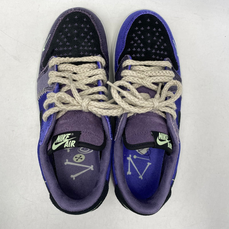 【中古品】【メンズ/レディース】 NIKE ナイキ×ZION WILLIAMSON ザイオン ウィリアムソン IH2309-500 AIR JORDAN 1 LOW OG エア ジョーダン ワン ロー オリジナル スニーカー シューズ 靴 160-261028-cs-16-izu サイズ：25cm カラー：REGENCY PURPLE/VAPOR GREEN 万代Net店