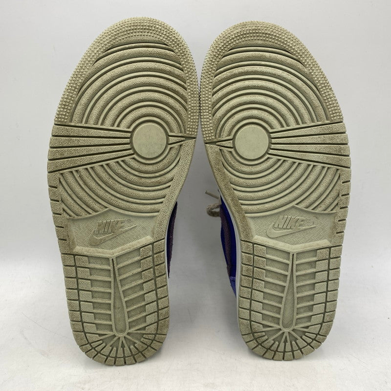【中古品】【メンズ/レディース】 NIKE ナイキ×ZION WILLIAMSON ザイオン ウィリアムソン IH2309-500 AIR JORDAN 1 LOW OG エア ジョーダン ワン ロー オリジナル スニーカー シューズ 靴 160-261028-cs-16-izu サイズ：25cm カラー：REGENCY PURPLE/VAPOR GREEN 万代Net店
