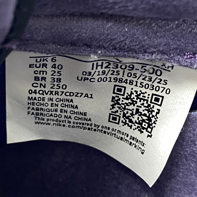 【中古品】【メンズ/レディース】 NIKE ナイキ×ZION WILLIAMSON ザイオン ウィリアムソン IH2309-500 AIR JORDAN 1 LOW OG エア ジョーダン ワン ロー オリジナル スニーカー シューズ 靴 160-261028-cs-16-izu サイズ：25cm カラー：REGENCY PURPLE/VAPOR GREEN 万代Net店