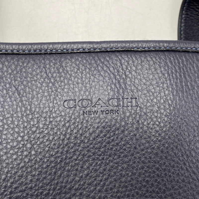 【中古品】【メンズ/レディース】 COACH コーチ C9876 SULLIVAN TOTE BAG サリバン トート バッグ カバン 鞄 180-261028-cs-10-izu カラー：ネイビー 万代Net店