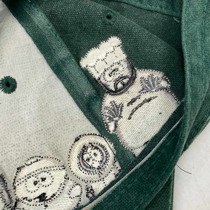 【中古品】【メンズ/レディース】 SOUTH PARK サウスパーク COMEDY CENTRAL コメディ セントラル c1998 CHARACTER CAP キャラクター キャップ 帽子 185-261028-cs-03-izu サイズ：F カラー：グリーン 万代Net店