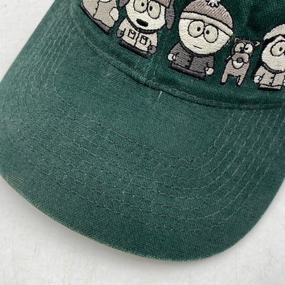 【中古品】【メンズ/レディース】 SOUTH PARK サウスパーク COMEDY CENTRAL コメディ セントラル c1998 CHARACTER CAP キャラクター キャップ 帽子 185-261028-cs-03-izu サイズ：F カラー：グリーン 万代Net店