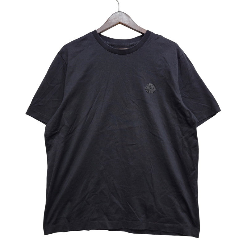 【中古品】【メンズ】 MONCLER モンクレール G10918C7B310 MAGLIA T-SHIRT マリア Tシャツ トップス 半袖 141-261029-ya-17-izu サイズ：L カラー：ブラック 万代Net店
