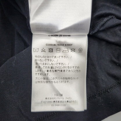 【中古品】【メンズ】 MONCLER モンクレール G10918C7B310 MAGLIA T-SHIRT マリア Tシャツ トップス 半袖 141-261029-ya-17-izu サイズ：L カラー：ブラック 万代Net店