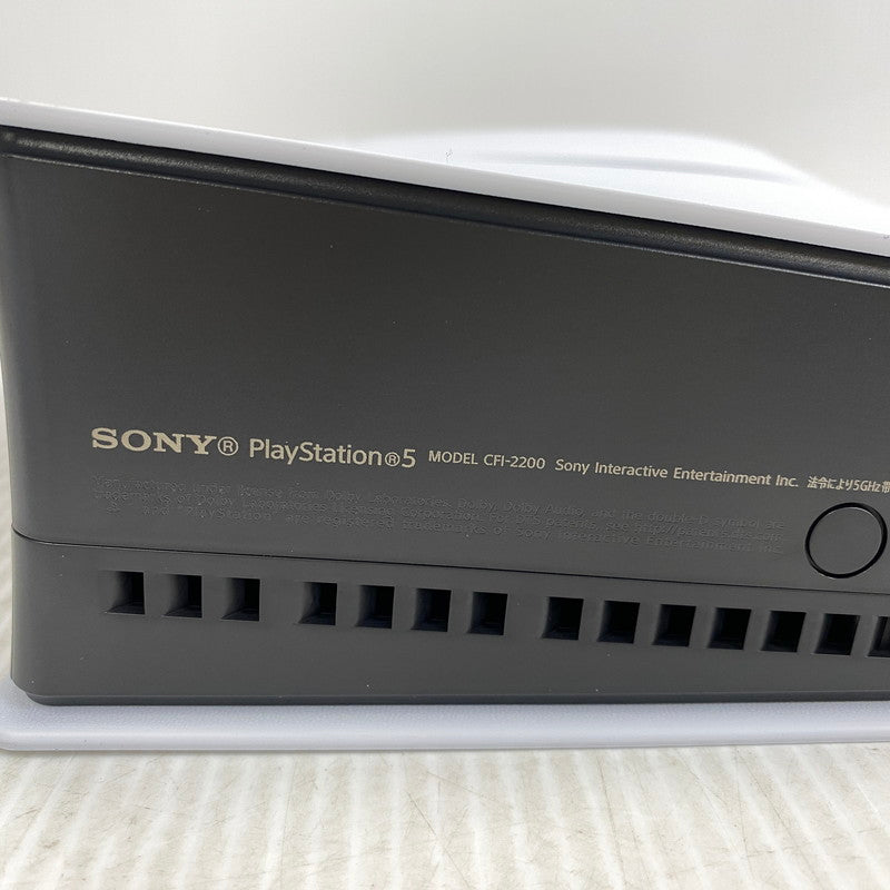 【中古美品】 【未使用】【ゲーム】PlayStation5 プレイステーション5 プレステ5 CFI-2200B01 デジタル・エディション 日本語専用 Console Language: Japanese only PS5 本体 032-261030-kh-01-izu 万代Net店