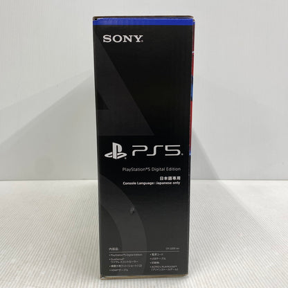 【中古美品】 【未使用】【ゲーム】PlayStation5 プレイステーション5 プレステ5 CFI-2200B01 デジタル・エディション 日本語専用 Console Language: Japanese only PS5 本体 032-261030-kh-01-izu 万代Net店