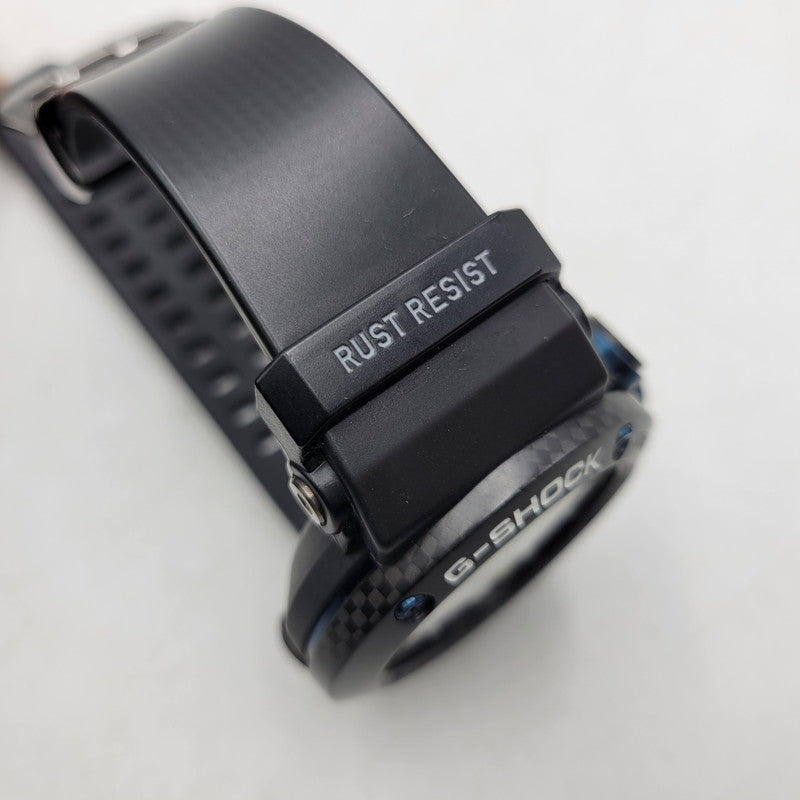 【中古品】【メンズ/レディース】 G-SHOCK ジーショック GWR-B1000 GRAVITYMASTER SOLAR DIGITAL WATCH グラビティマスター ソーラー デジタル 時計 腕時計 196-261029-ay-05-izu サイズ：46.2 × 46.4 × 16.9 mm カラー：ブラック×ブルー 万代Net店