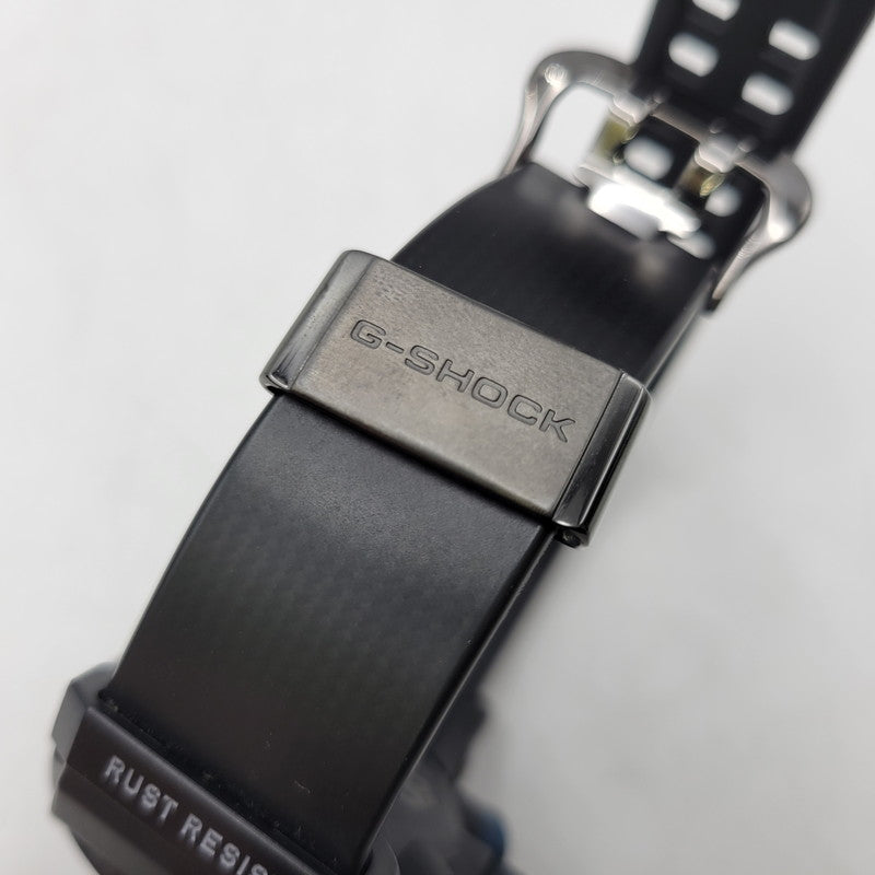 【中古品】【メンズ/レディース】 G-SHOCK ジーショック GWR-B1000 GRAVITYMASTER SOLAR DIGITAL WATCH グラビティマスター ソーラー デジタル 時計 腕時計 196-261029-ay-05-izu サイズ：46.2 × 46.4 × 16.9 mm カラー：ブラック×ブルー 万代Net店