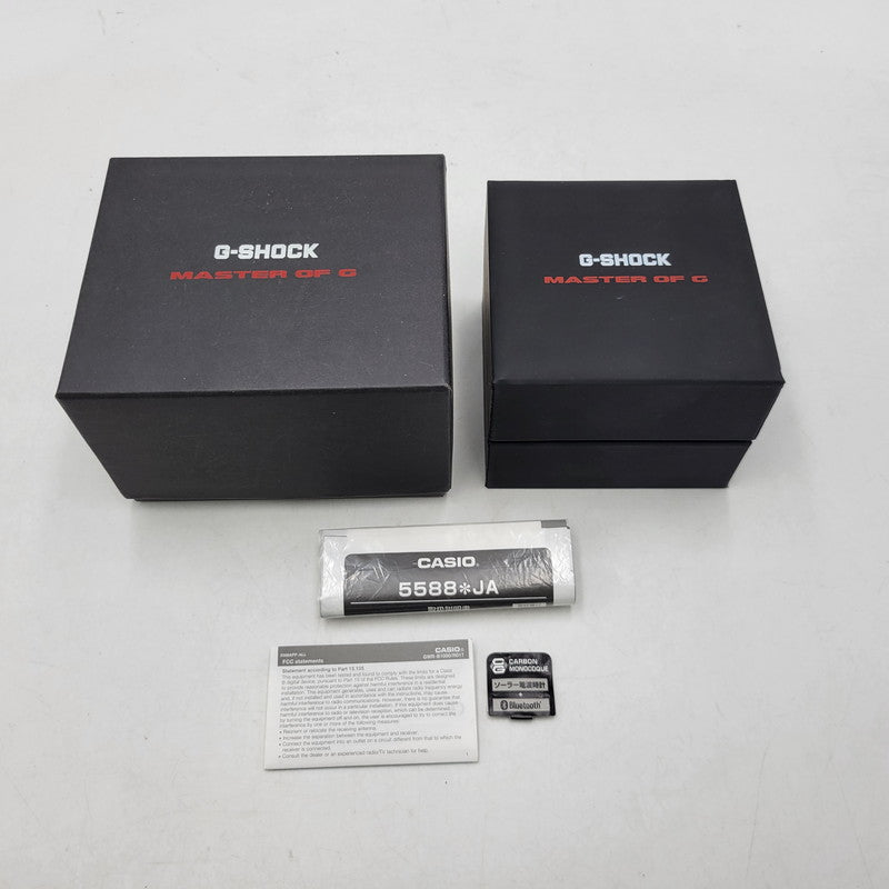 【中古品】【メンズ/レディース】 G-SHOCK ジーショック GWR-B1000 GRAVITYMASTER SOLAR DIGITAL WATCH グラビティマスター ソーラー デジタル 時計 腕時計 196-261029-ay-05-izu サイズ：46.2 × 46.4 × 16.9 mm カラー：ブラック×ブルー 万代Net店