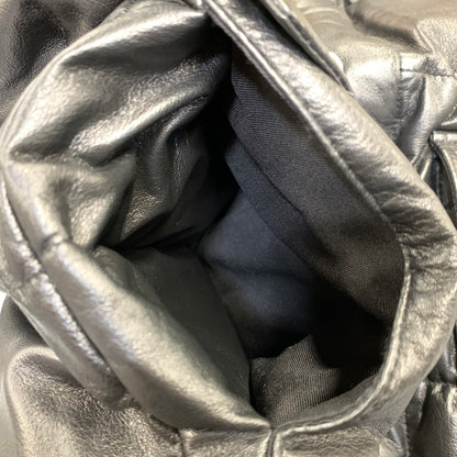 【中古品】【メンズ】 KAMIYA カミヤ G17BL011-0 LEATHER DOWN JACKET レザー ダウン ジャケット アウター 140-261030-cs-23-izu サイズ：XL カラー：ブラック 万代Net店