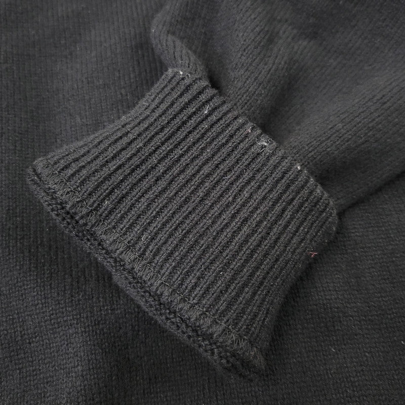 【中古品】【メンズ】 CREPUSCULE クレプスキュール 2303-032 WOOL ZIP CARDIGAN ウール ジップ カーディガン トップス 長袖 140-261029-ya-15-izu サイズ：2 カラー：ブラック 万代Net店