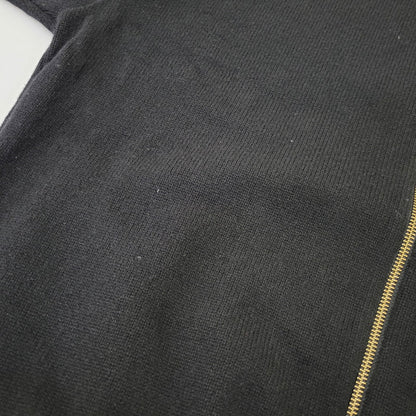 【中古品】【メンズ】 CREPUSCULE クレプスキュール 2303-032 WOOL ZIP CARDIGAN ウール ジップ カーディガン トップス 長袖 140-261029-ya-15-izu サイズ：2 カラー：ブラック 万代Net店