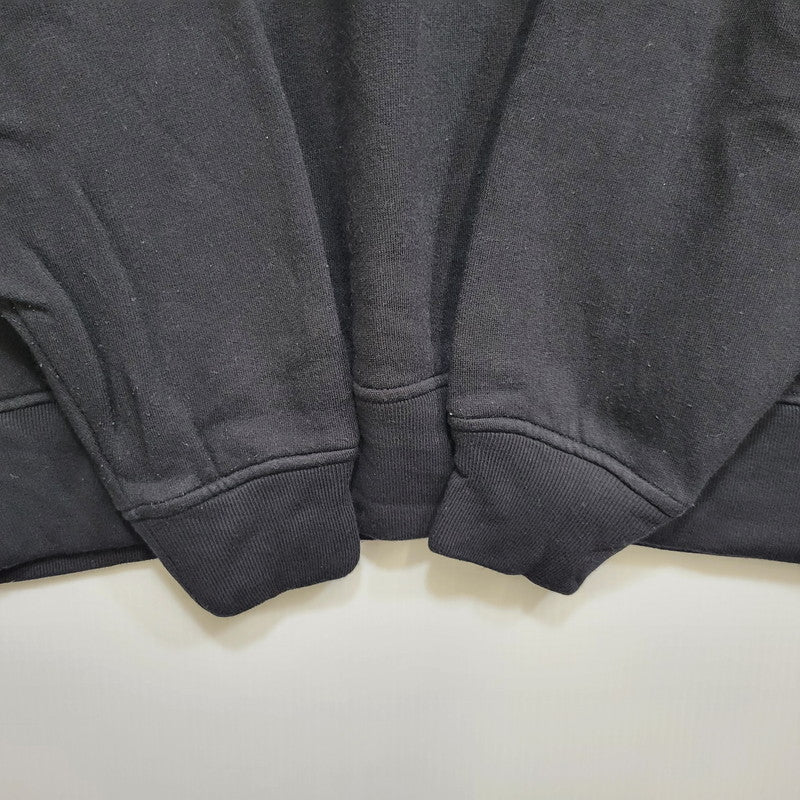 【中古品】【メンズ】 ACNE STUDIOS アクネストゥディオズ FN-MN-SWEA000080 LOGO CREWNECK SWEATSHIRT ロゴ クルーネック スウェットシャツ トップス 長袖 141-261029-ya-16-izu サイズ：S カラー：ブラック 万代Net店