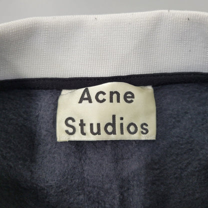 【中古品】【メンズ】 ACNE STUDIOS アクネストゥディオズ FN-MN-SWEA000080 LOGO CREWNECK SWEATSHIRT ロゴ クルーネック スウェットシャツ トップス 長袖 141-261029-ya-16-izu サイズ：S カラー：ブラック 万代Net店