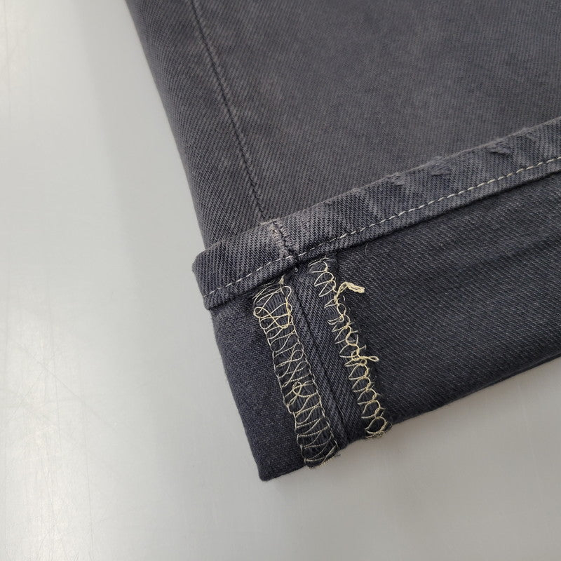 【中古品】【メンズ】 LEVI'S リーバイス 90S 501-0163 後染め BLACK DENIM PANTS ブラック デニム パンツ ズボン ボトムス 157-261029-ya-19-izu サイズ：33×30 カラー：ブラック 万代Net店