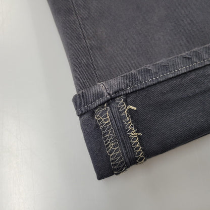 【中古品】【メンズ】 LEVI'S リーバイス 90S 501-0163 後染め BLACK DENIM PANTS ブラック デニム パンツ ズボン ボトムス 157-261029-ya-19-izu サイズ：33×30 カラー：ブラック 万代Net店