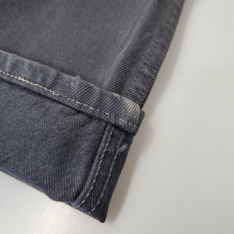 【中古品】【メンズ】 LEVI'S リーバイス 90S 501-0163 後染め BLACK DENIM PANTS ブラック デニム パンツ ズボン ボトムス 157-261029-ya-19-izu サイズ：33×30 カラー：ブラック 万代Net店