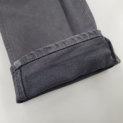 【中古品】【メンズ】 LEVI'S リーバイス 90S 501-0163 後染め BLACK DENIM PANTS ブラック デニム パンツ ズボン ボトムス 157-261029-ya-19-izu サイズ：33×30 カラー：ブラック 万代Net店