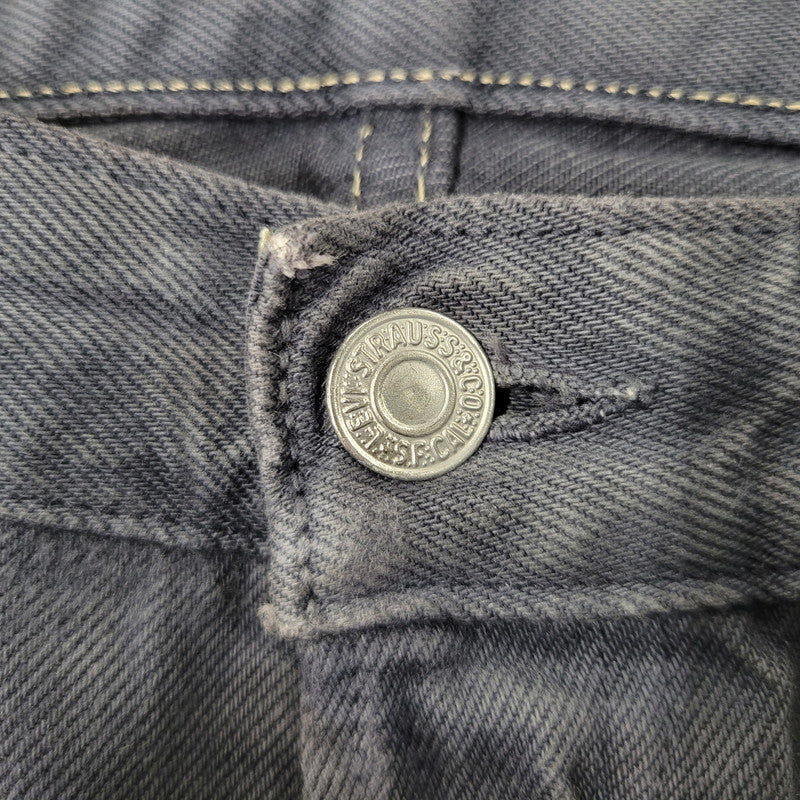 【中古品】【メンズ】 LEVI'S リーバイス 90S 501-0163 後染め BLACK DENIM PANTS ブラック デニム パンツ ズボン ボトムス 157-261029-ya-19-izu サイズ：33×30 カラー：ブラック 万代Net店