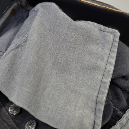 【中古品】【メンズ】 LEVI'S リーバイス 90S 501-0163 後染め BLACK DENIM PANTS ブラック デニム パンツ ズボン ボトムス 157-261029-ya-19-izu サイズ：33×30 カラー：ブラック 万代Net店