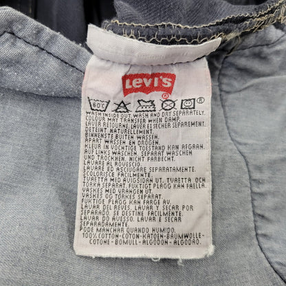 【中古品】【メンズ】 LEVI'S リーバイス 90S 501-0163 後染め BLACK DENIM PANTS ブラック デニム パンツ ズボン ボトムス 157-261029-ya-19-izu サイズ：33×30 カラー：ブラック 万代Net店