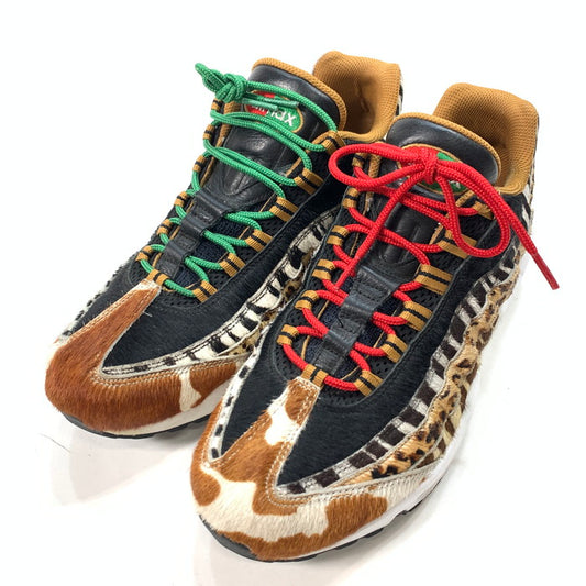 【中古品】【メンズ】 NIKE ナイキ ATMOS AQ0929-200 AIR MAX 95 DLX ""ANIMAL PACK"" エアマックス95 DLX ""アニマルパック"" コラボ シューズ 靴 スニーカー 160-240309-gm-35-fuz サイズ：28cm カラー：アニマル柄 万代Net店